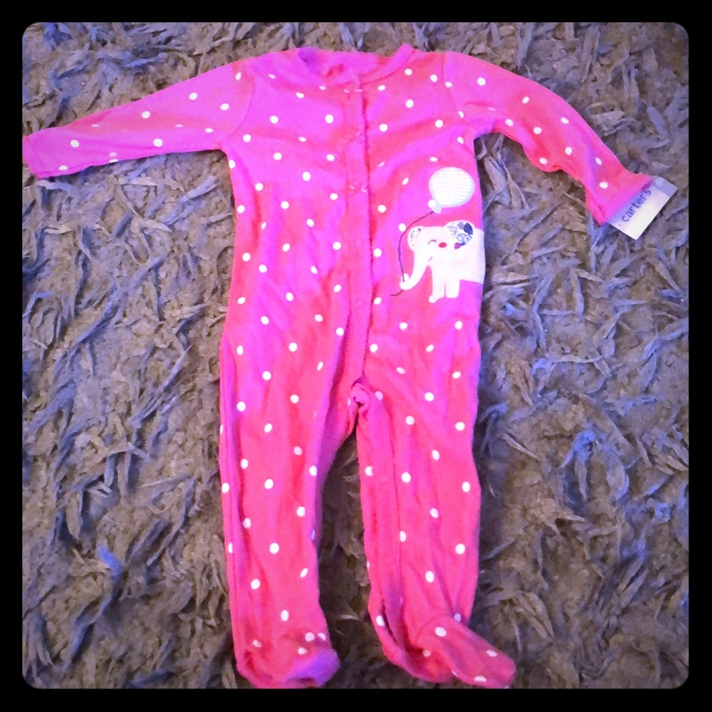 carters Baby girl 9m sleeper